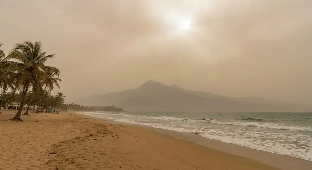 Polvo del Sahara